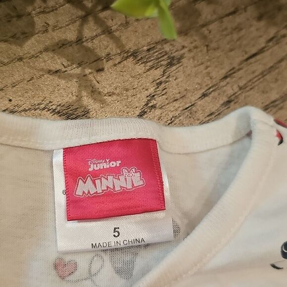 Minnie Mouse T Shirt Size 5 Disney - Picture 2 of 7
